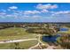 Golf course and residential area from above at 7244 Orchid Island Pl, Bradenton, FL 34202