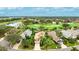 Aerial view of home on golf course community at 7244 Orchid Island Pl, Bradenton, FL 34202