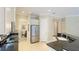 Modern kitchen with stainless steel appliances and ample counter space at 7244 Orchid Island Pl, Bradenton, FL 34202