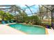 Relaxing screened pool and patio area at 7244 Orchid Island Pl, Bradenton, FL 34202