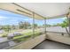 Enjoy the view from this screened balcony at 7304 W Country Club N Dr # 213, Sarasota, FL 34243