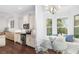 Bright kitchen with breakfast nook and built in window seat at 7728 Rio Bella Pl, Bradenton, FL 34201
