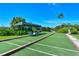 Expansive bocce ball court with seating area at 8750 Olde Hickory Ave # 9205, Sarasota, FL 34238