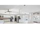 Modern kitchen with stainless steel appliances and light cabinets at 8818 29Th E St, Parrish, FL 34219