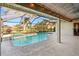 Inviting screened pool and patio area, perfect for relaxation at 8818 29Th E St, Parrish, FL 34219