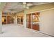 Spacious covered patio overlooking a refreshing pool at 8818 29Th E St, Parrish, FL 34219