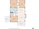 Floor plan of a smaller home with 2 bedrooms and 2 baths at 11701 Marsh Head Road, Sarasota, FL 34240