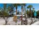 Beach access with Siesta Key signage at 1215 S Portofino Dr # 108, Sarasota, FL 34242