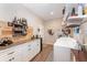 Laundry room with washer, dryer, and wine storage at 15409 Waterline Rd, Bradenton, FL 34212