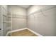 Walk-in closet with wire shelving for ample storage at 209 Brindisi Cir, Nokomis, FL 34275