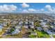 Aerial view of residential neighborhood near the beach at 210 Willow Ave, Anna Maria, FL 34216