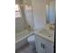 Newly remodeled bathroom with a bathtub and modern finishes at 3611 3Rd S Ave, St Petersburg, FL 33711