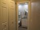 Small bathroom with toilet, vanity, and single sink at 376 Oak Hill Dr # 36, Sarasota, FL 34232