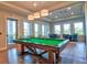 Game room with pool table and seating area at 4337 Sunmill Ct, Lakewood Ranch, FL 34211