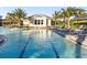 Inviting pool with plenty of lounge chairs at 4649 Willow Bend Ave, Parrish, FL 34219