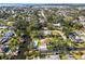 Aerial view showing a home's location in a residential neighborhood at 504 68Th Avenue W Dr, Bradenton, FL 34207