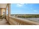 Serene balcony with scenic river views and lush greenery at 5531 Cannes Cir # 802, Sarasota, FL 34231