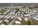 Wide aerial view of the mobile home community at 5539 Holiday Park Blvd, North Port, FL 34287