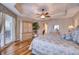 Main bedroom with hardwood floors and built-in wardrobe at 6450 Watercrest Way # 304, Lakewood Ranch, FL 34202