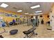 Well-equipped fitness center with various exercise machines at 7325 Skybird Rd # 7325, Bradenton, FL 34209