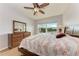 Spacious main bedroom with large windows and lake view at 7325 Skybird Rd # 7325, Bradenton, FL 34209