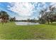 Landscaped pond and community view at 7325 Skybird Rd, Bradenton, FL 34209