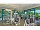 Well-equipped gym featuring an array of weight machines, weights, and ample workout space at 7703 Whitebridge Gln, University Park, FL 34201