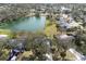 Aerial view of neighborhood near lake at 8009 55Th E St, Palmetto, FL 34221