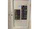 Electrical panel with breakers and labels at 10607 3Rd St, Thonotosassa, FL 33592