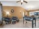 Gathering room with foosball table and comfortable seating at 1170 Richter St, Port Charlotte, FL 33952