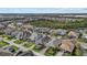 Drone view of houses in a residential neighborhood at 11712 Golden Bay Pl, Bradenton, FL 34211