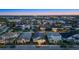 Night aerial view of houses in a residential neighborhood at 11712 Golden Bay Pl, Bradenton, FL 34211