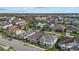 Drone view of houses in a residential neighborhood at 11712 Golden Bay Pl, Bradenton, FL 34211