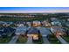 Night aerial view of houses in a residential neighborhood at 11712 Golden Bay Pl, Bradenton, FL 34211