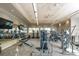 Fitness center with various exercise equipment at 11712 Golden Bay Pl, Bradenton, FL 34211