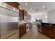 Modern kitchen with stainless steel appliances and ample counter space at 14614 Newtonmore Ln, Lakewood Ranch, FL 34202