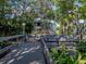 Wooden walkway through tropical Bahia Vista Gulf at 1555 Tarpon Center Dr # 261, Venice, FL 34285