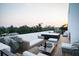 Relaxing rooftop terrace with hot tub and city views at 162 Audubon Pl, Sarasota, FL 34237