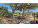 Relaxing gazebo with picnic tables near a pond at 1910 Scarlett Ave, North Port, FL 34289