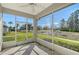 Peaceful screened porch overlooking backyard at 1910 Scarlett Ave, North Port, FL 34289