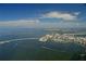 Aerial view of coastal city, featuring waterfront, bridges, and boats at 2188 Fruitville Rd, Sarasota, FL 34237