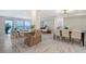 Open concept dining area with ocean views at 2301 Gulf Of Mexico Dr # 52N, Longboat Key, FL 34228