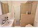 Modern bathroom with a walk-in shower at 2335 Novus St, Sarasota, FL 34237