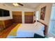 Spacious bedroom with hardwood floors and built-in closet at 2335 Novus St, Sarasota, FL 34237