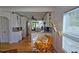 Bright kitchen with granite countertops and white cabinets at 2335 Novus St, Sarasota, FL 34237