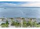 Aerial view of waterfront homes with stunning water views at 25 Tidy Island Blvd # 25, Bradenton, FL 34210