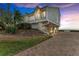 Elevated home with water views and brick paver driveway at 25 Tidy Island Blvd # 25, Bradenton, FL 34210