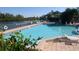 Relaxing community pool with patio and waterfront views at 25 Tidy Island Blvd # 25, Bradenton, FL 34210