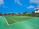 Two well-maintained tennis courts at 3240 Gulf Of Mexico Dr # B104, Longboat Key, FL 34228