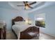 Bedroom with window and view at 3395 Hardee Dr, Venice, FL 34292